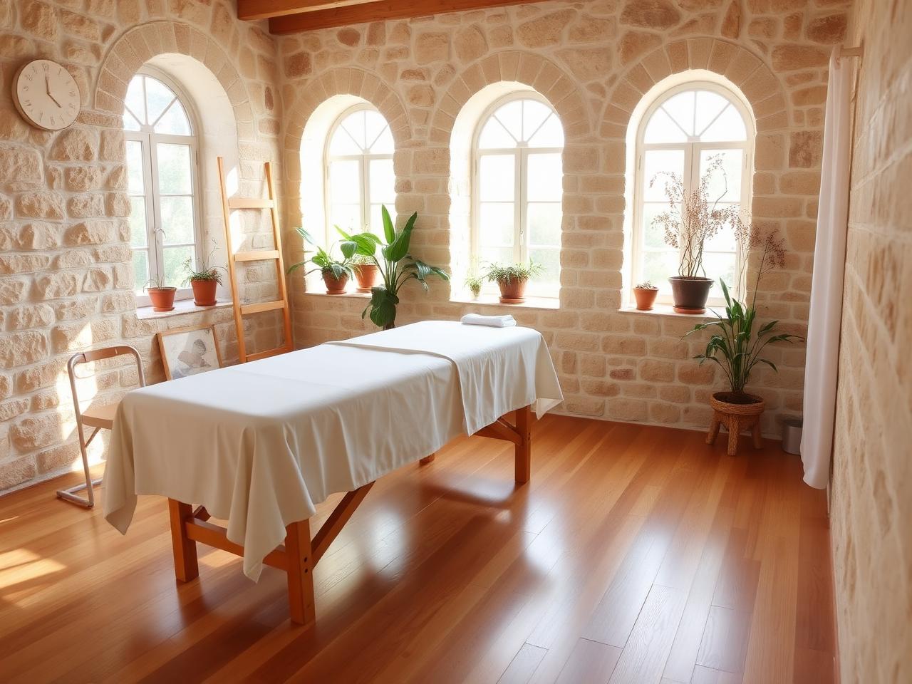Healing treatment rooms