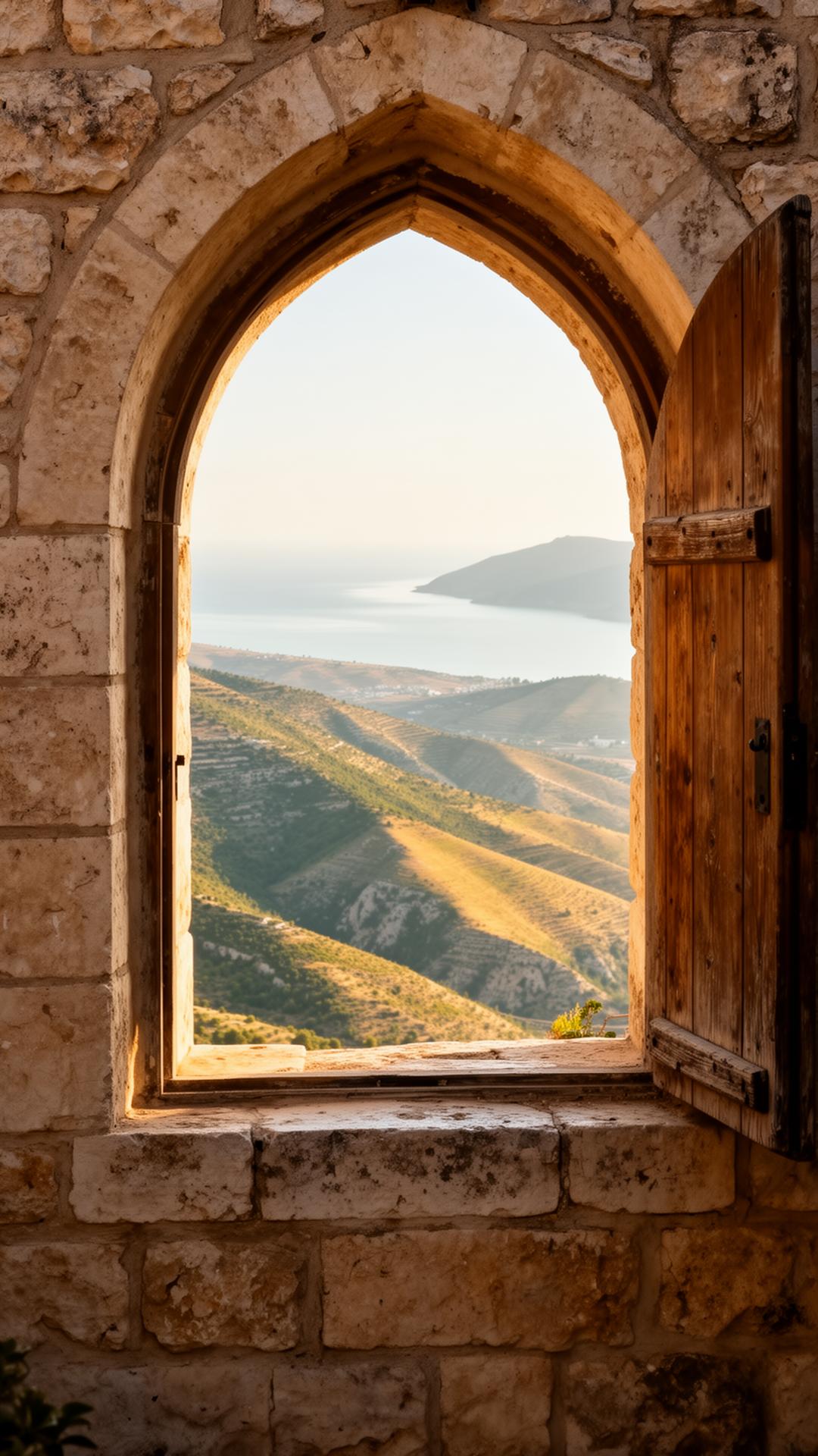 View from a Tzfat window